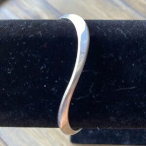 Silver tone bracelet